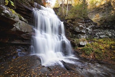 Hike the Falls Trails in Ricketts Glen State Park, Evergreen Parking Lot