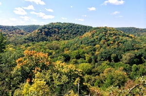 Camp at Whitewater State Park 