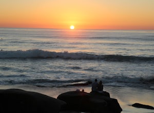 Watch the Sunset at Windansea Beach 