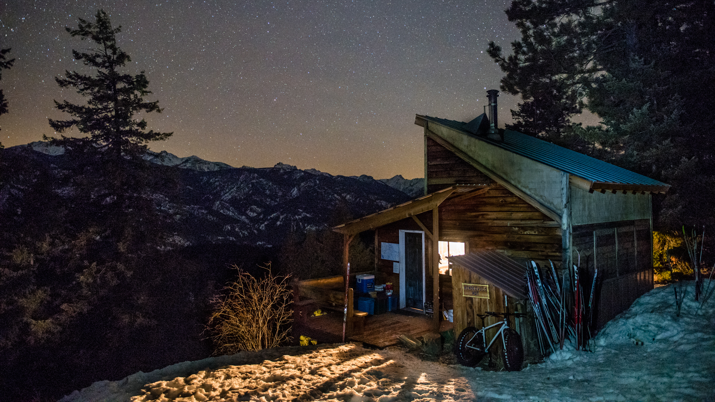 Cross-Country Ski the Rendezvous Huts