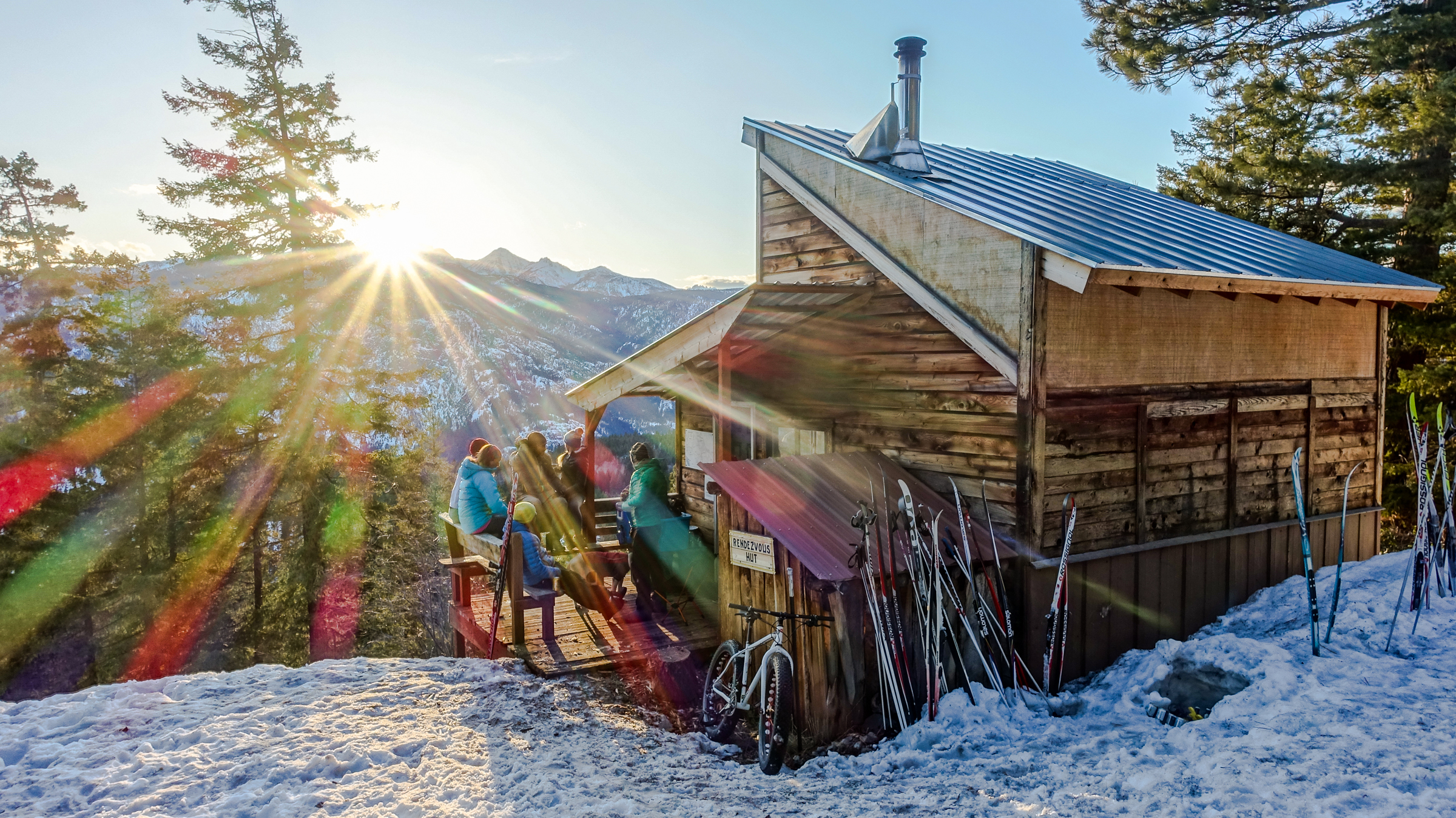 Cross-Country Ski the Rendezvous Huts