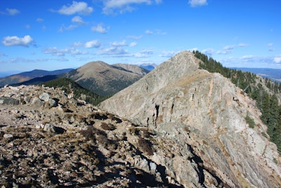 Hike to the Summit of Lake Peak, Winsor Trail, Santa Fe Ski Basin