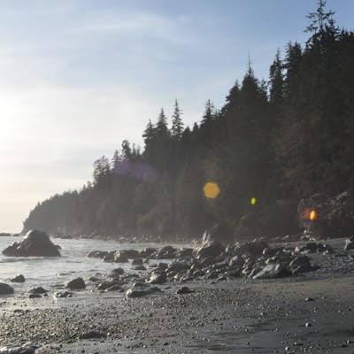 Day Hike or Overnight at Mystic Beach