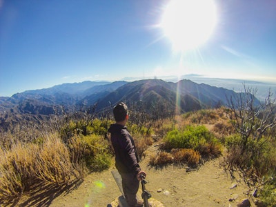 Hiking San Gabriel Peak, San Gabriel Peak Trailhead