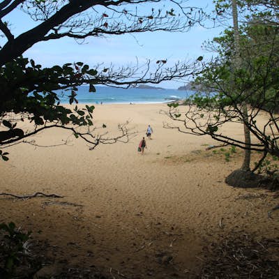 Relax at Kauai's Secret Beach