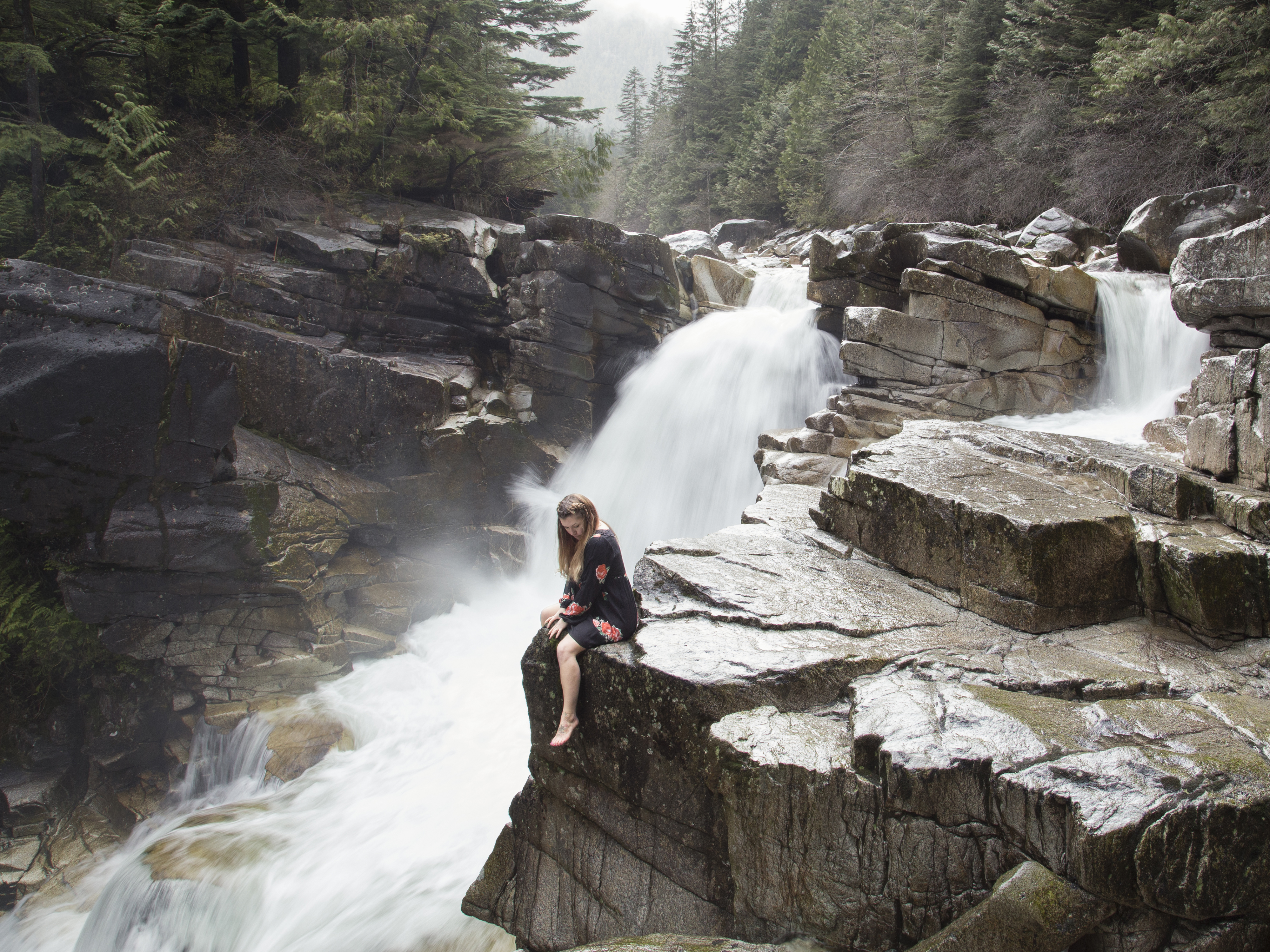 Hiking Upper Gold Creek Falls