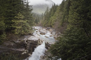 Hiking Upper Gold Creek Falls