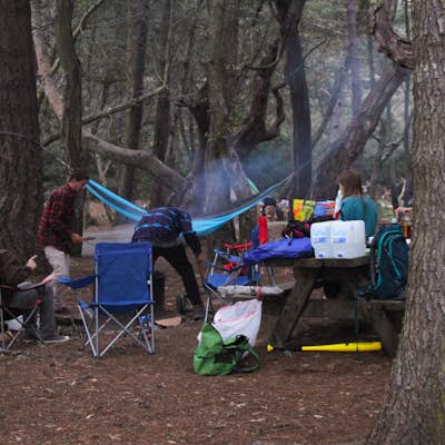 Camp Along the Sonoma Coast