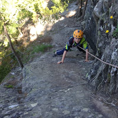 Climb Via Corda Alpina
