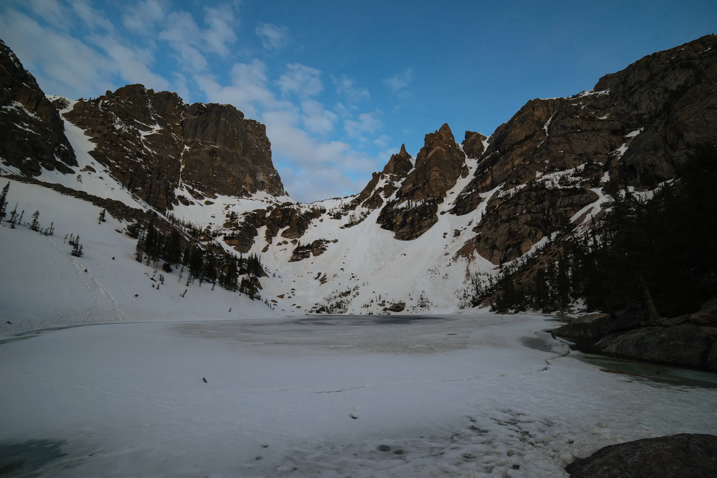 Dragon's Tail Couloir Climb