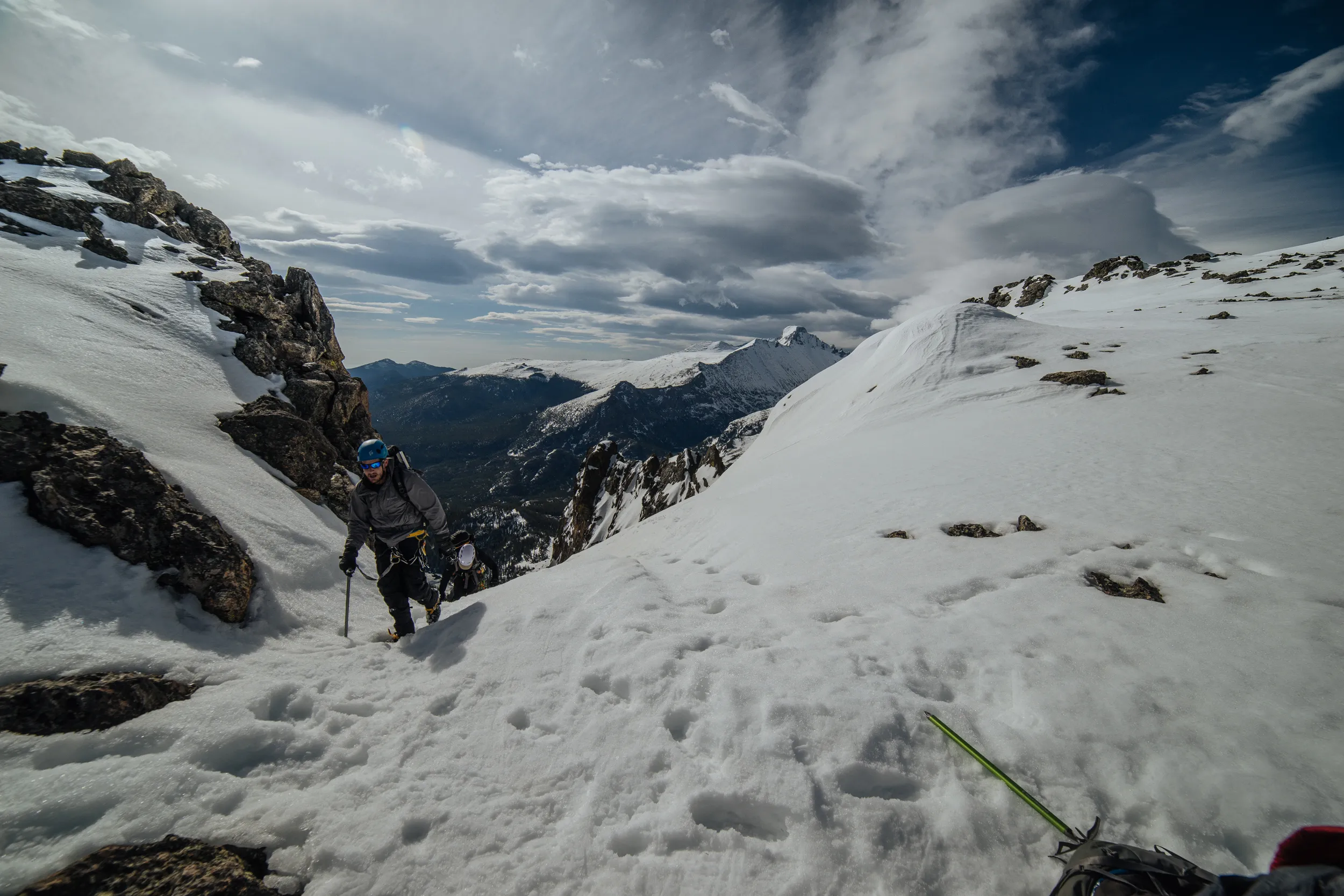 Dragon's Tail Couloir Climb