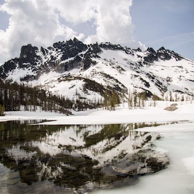 The Enchantments: Stuart Lake Trailhead to Snow Lake Trailhead