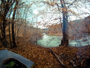 Backpack Along Whitaker Creek