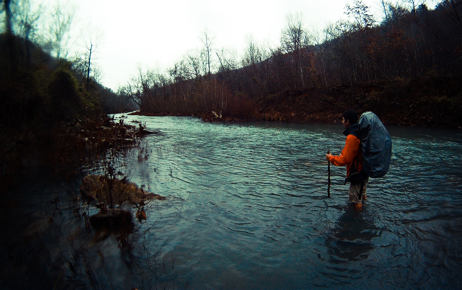 Backpack along Hurricane Creek 