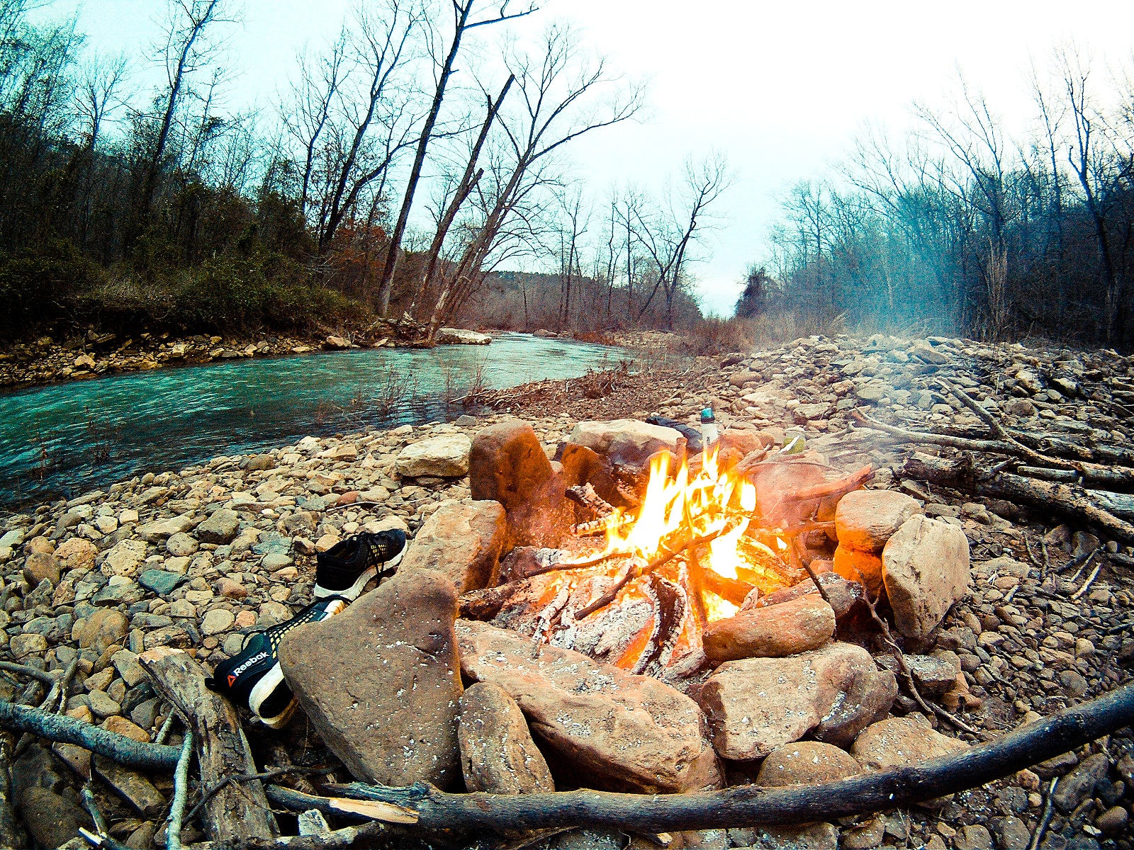 Backpack along Hurricane Creek 