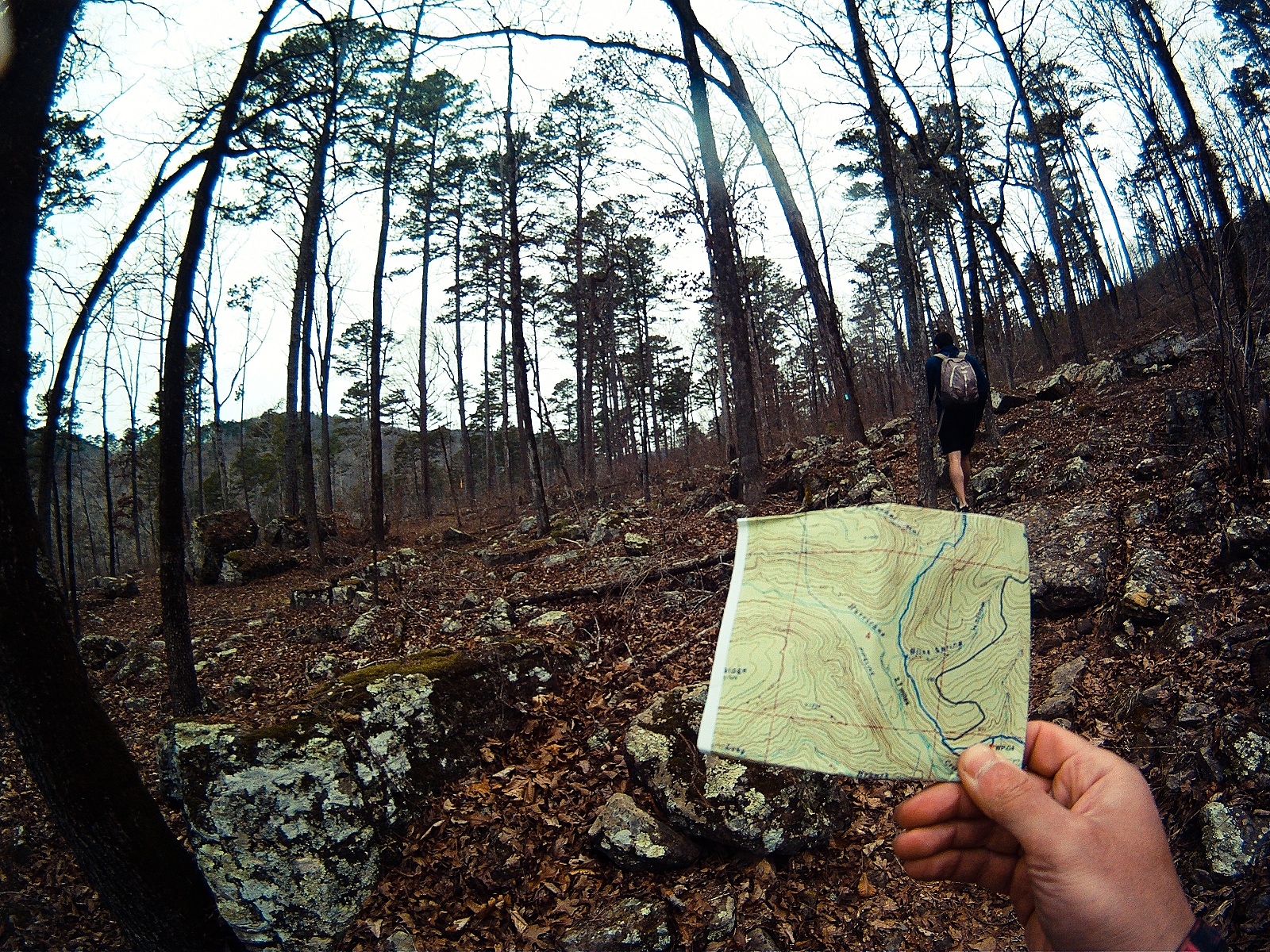 Backpack along Hurricane Creek 
