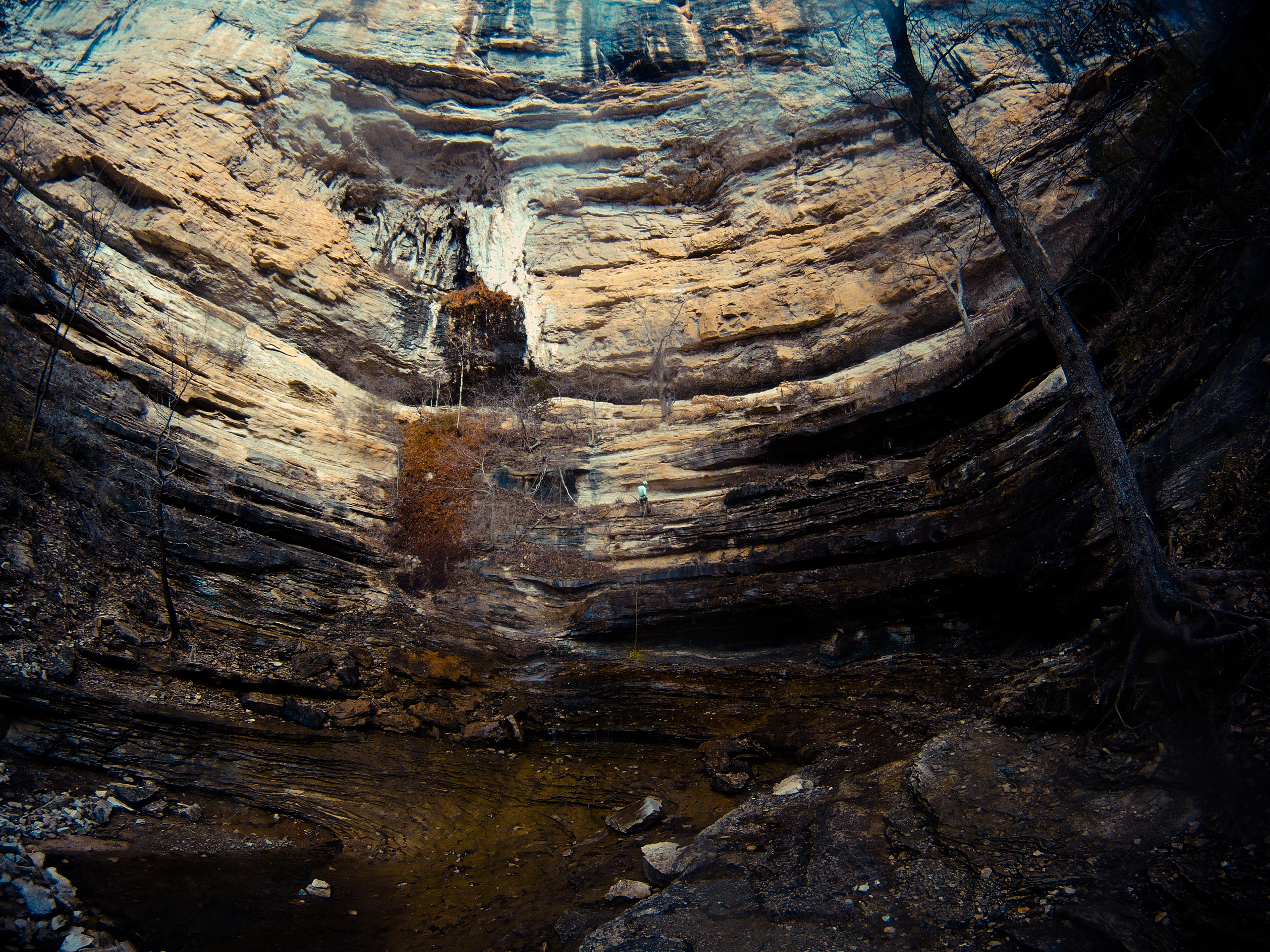 Hemmed In Hollow Falls via Hemmed In Hollow Trail