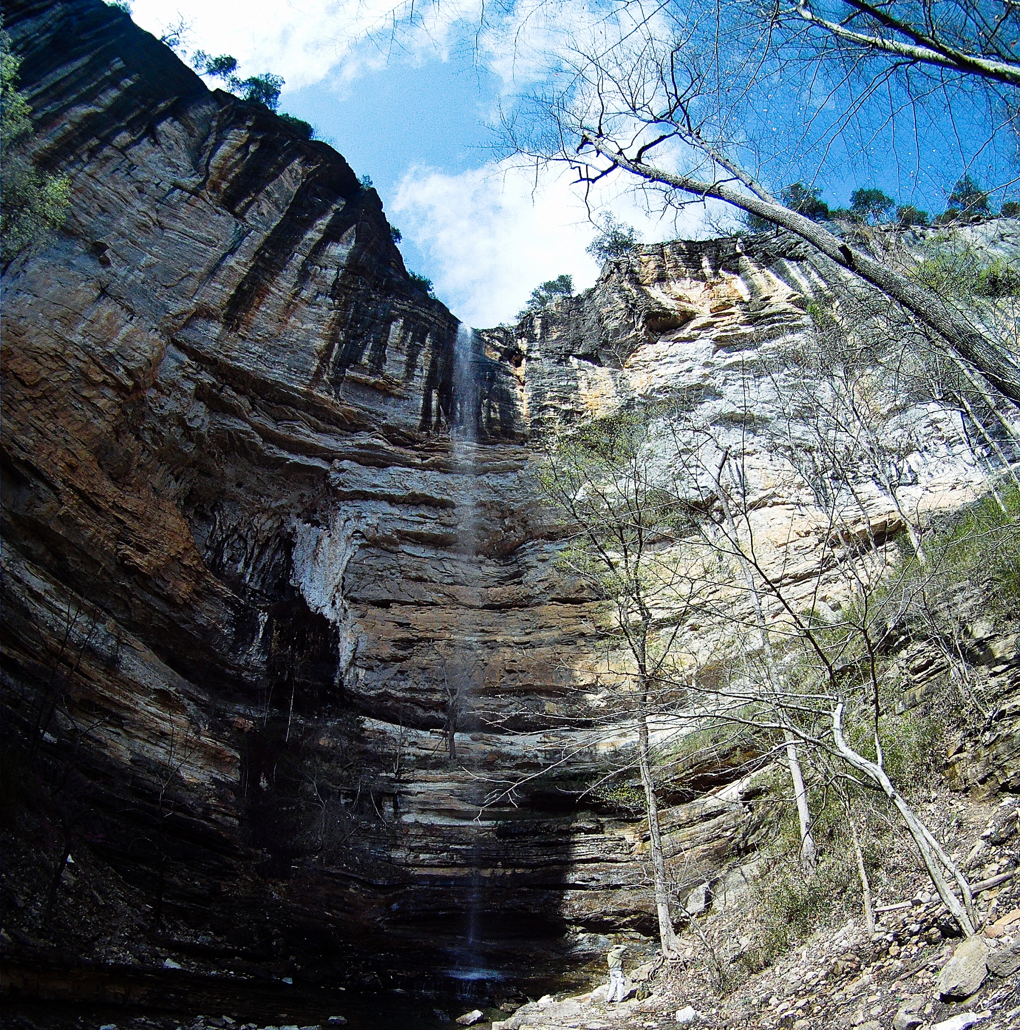 Hemmed In Hollow Falls via Hemmed In Hollow Trail