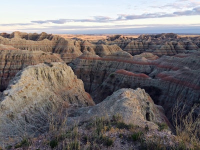 Drive the Sage Creek Rim Road, Badlands National Park Parking Area