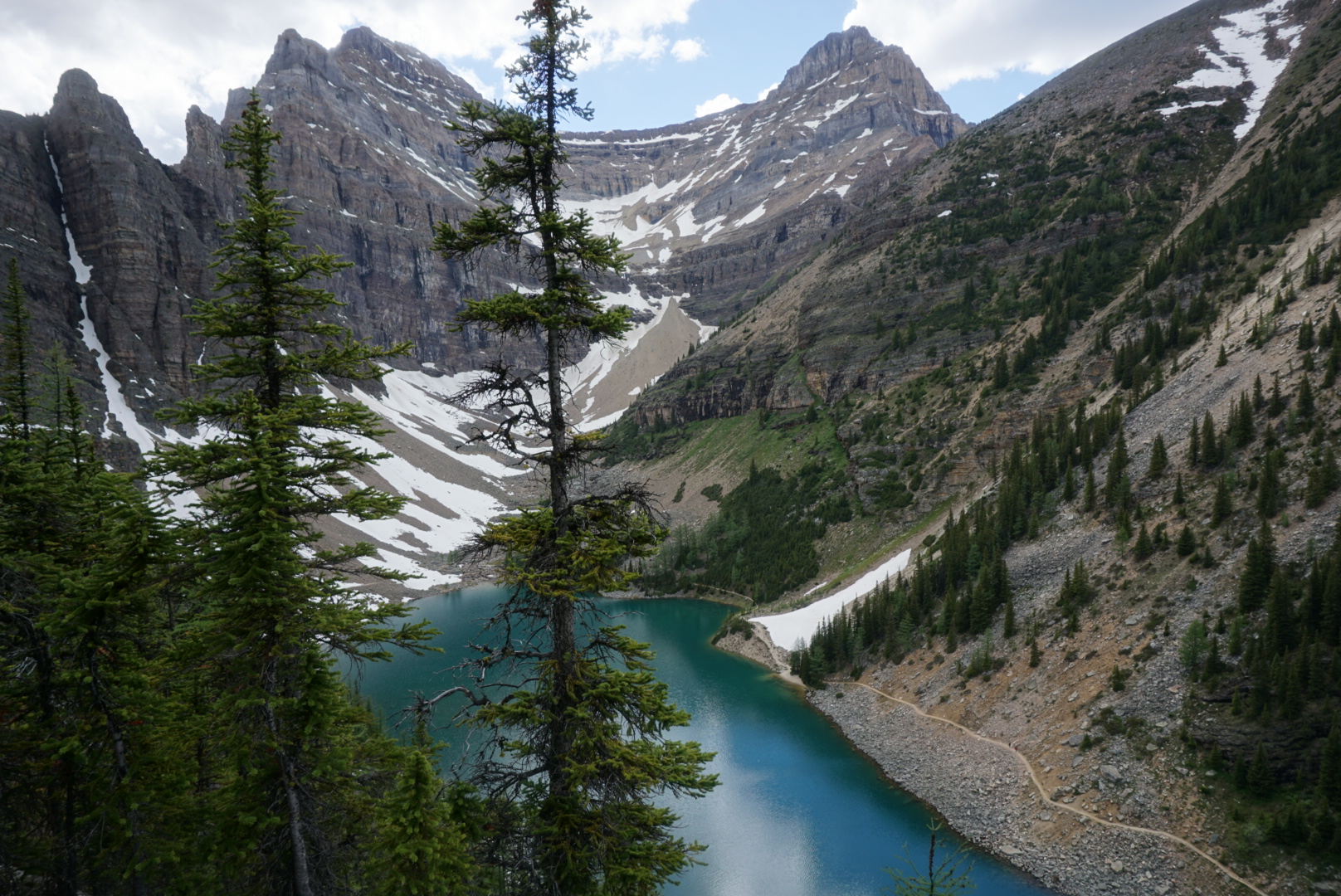 Plain of Six Glaciers