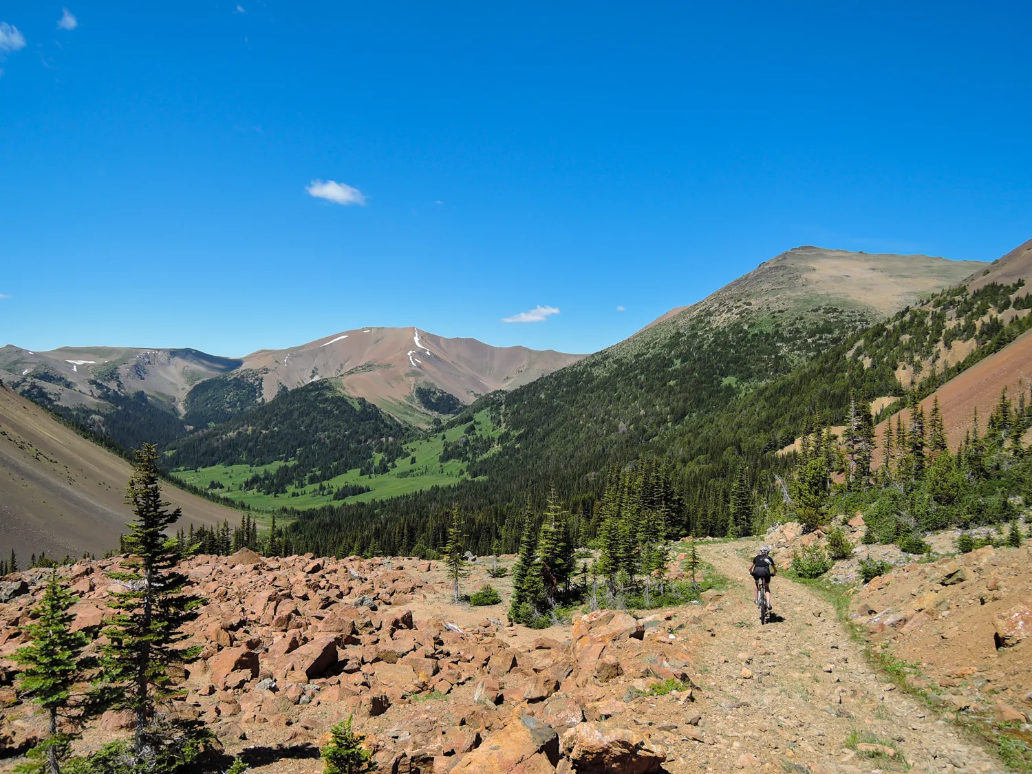 Mountain Biking the Southern Chilcotin Mountains