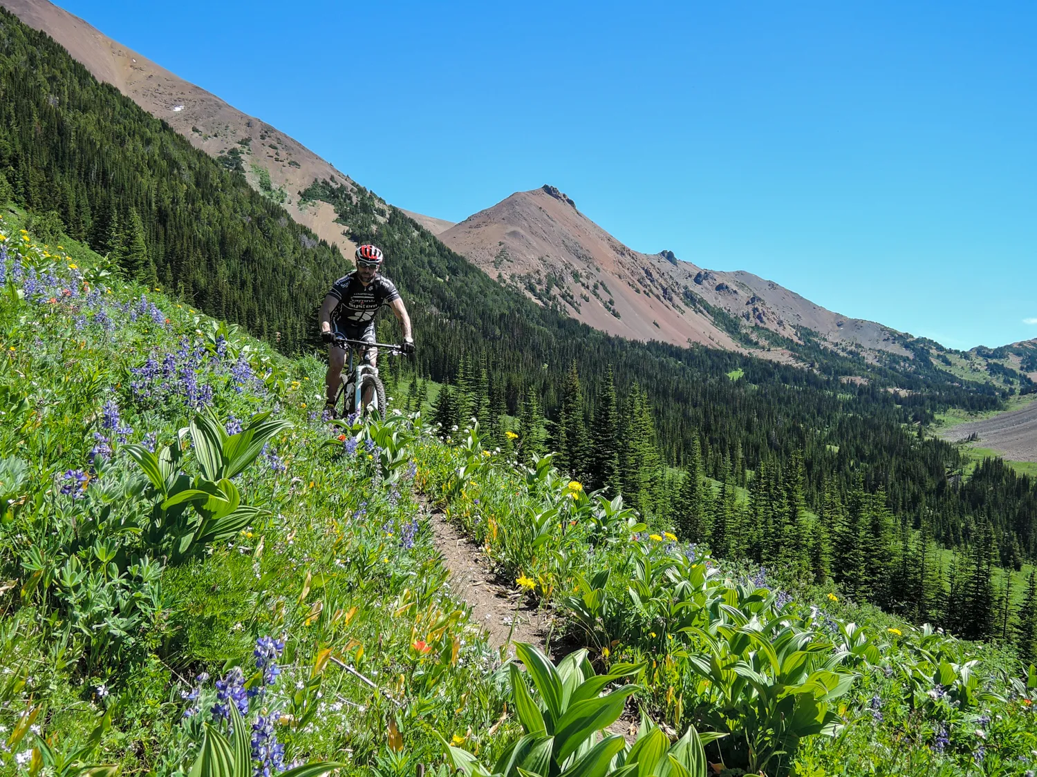 Mountain Biking the Southern Chilcotin Mountains