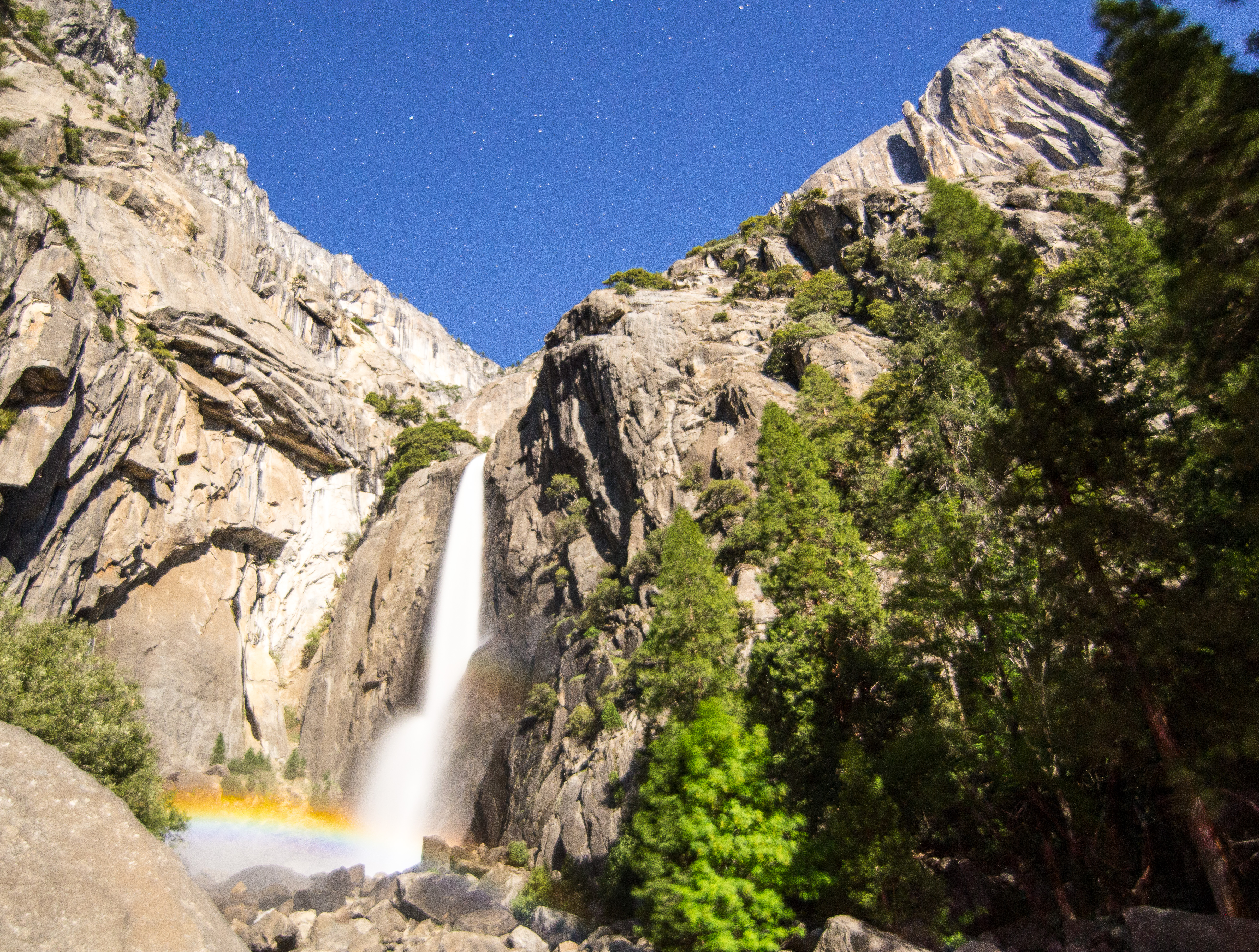 Photograph Moonbows at Yosemite Falls