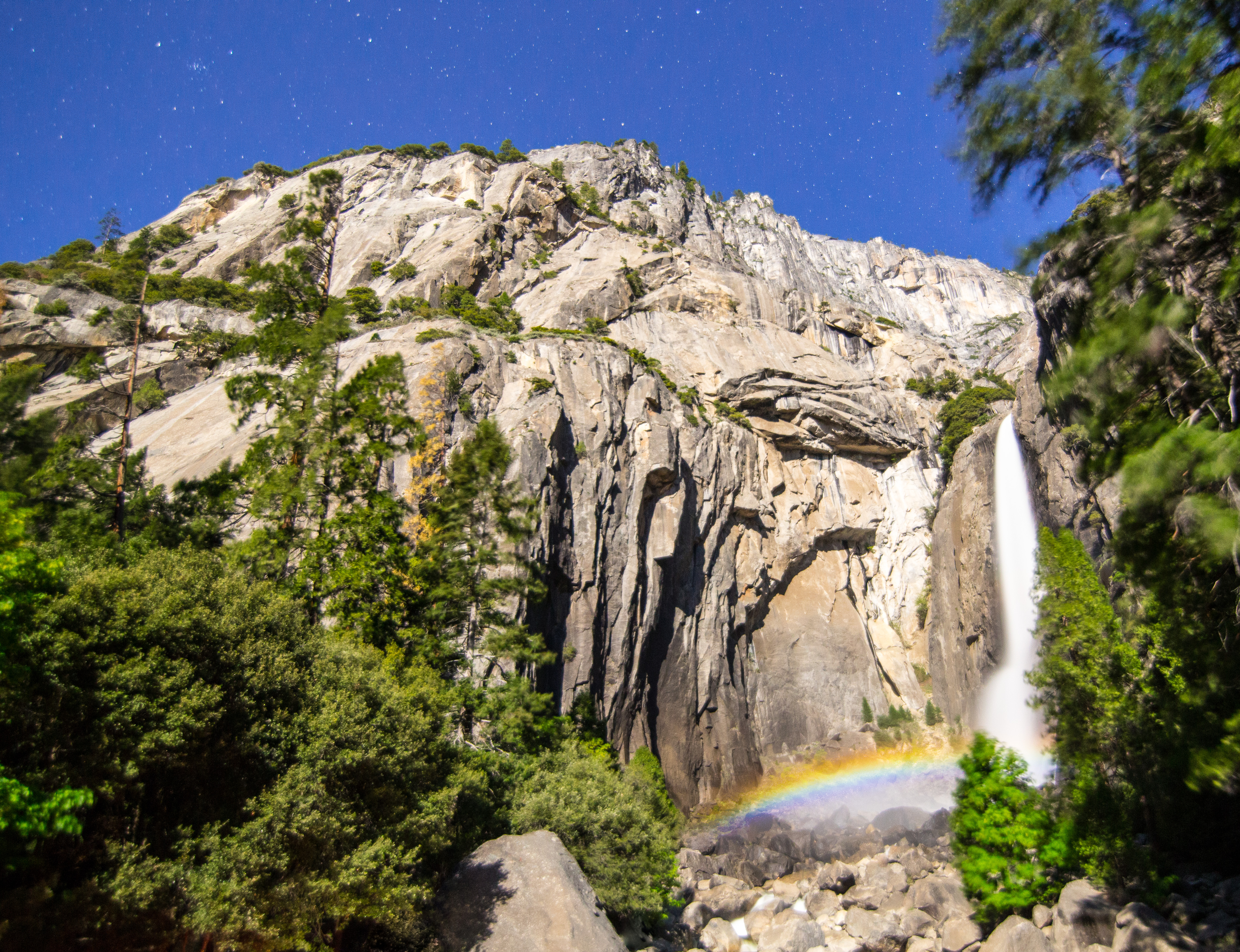 Photograph Moonbows at Yosemite Falls