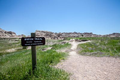 Hike the Badlands' Notch Trail 