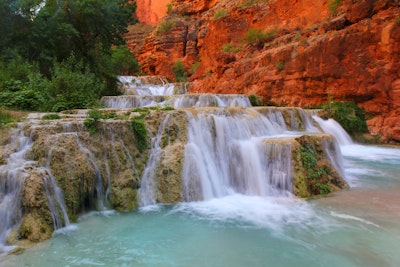 Hike to Beaver Falls, Havasupai Campground