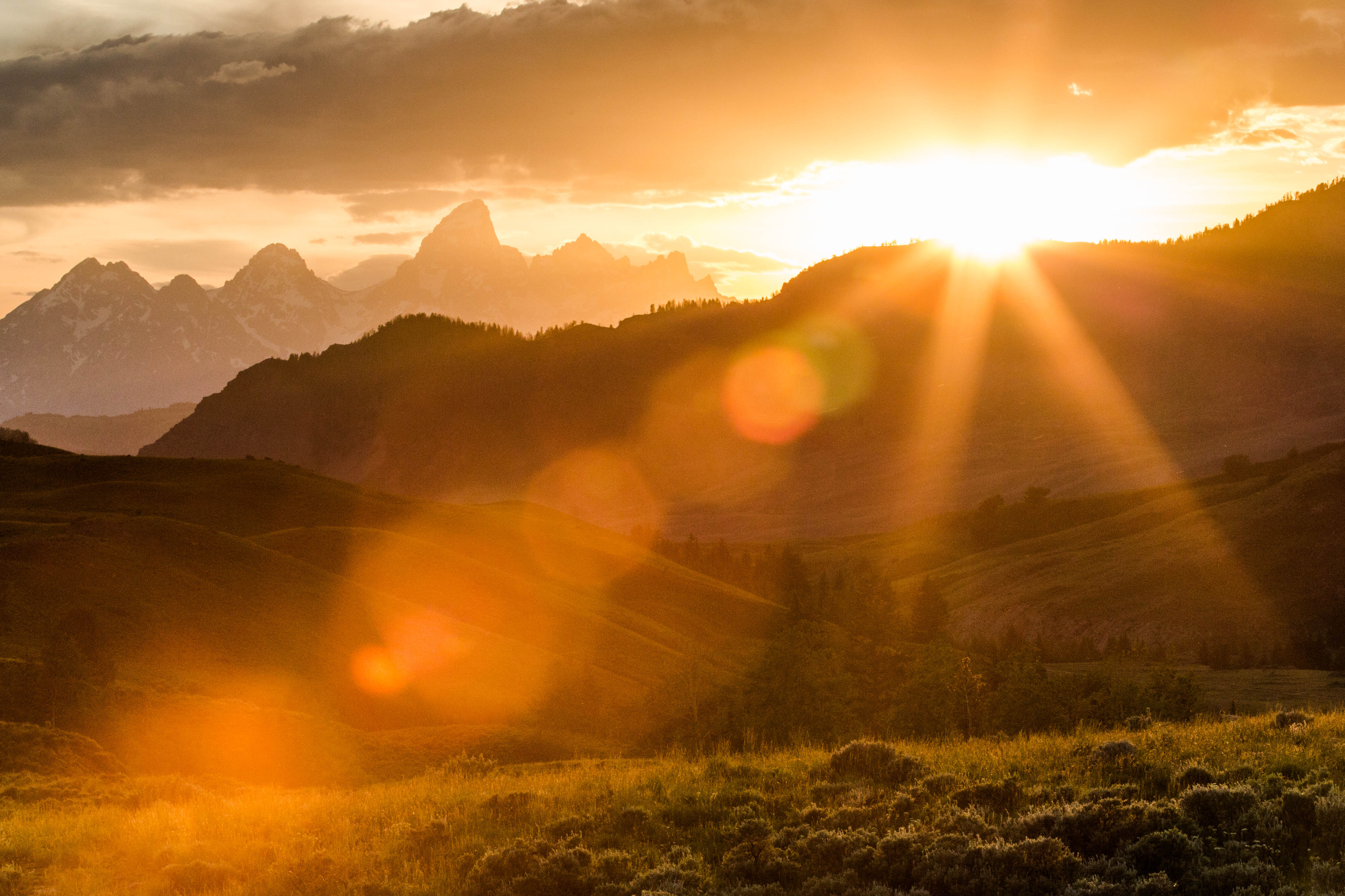 Camp in the Gros Ventre Wilderness