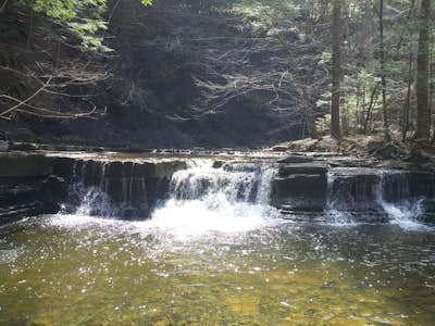 Hike at Plotterkill Nature Preserve - Waterfalls!