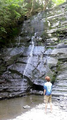 Hike at Plotterkill Nature Preserve - Waterfalls!