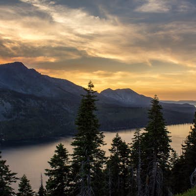 Capture the Sunset at the Angora Ridge Fire Lookout 