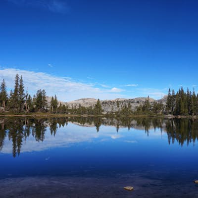 John Muir Trail: Camping at Lower Cathedral Lake