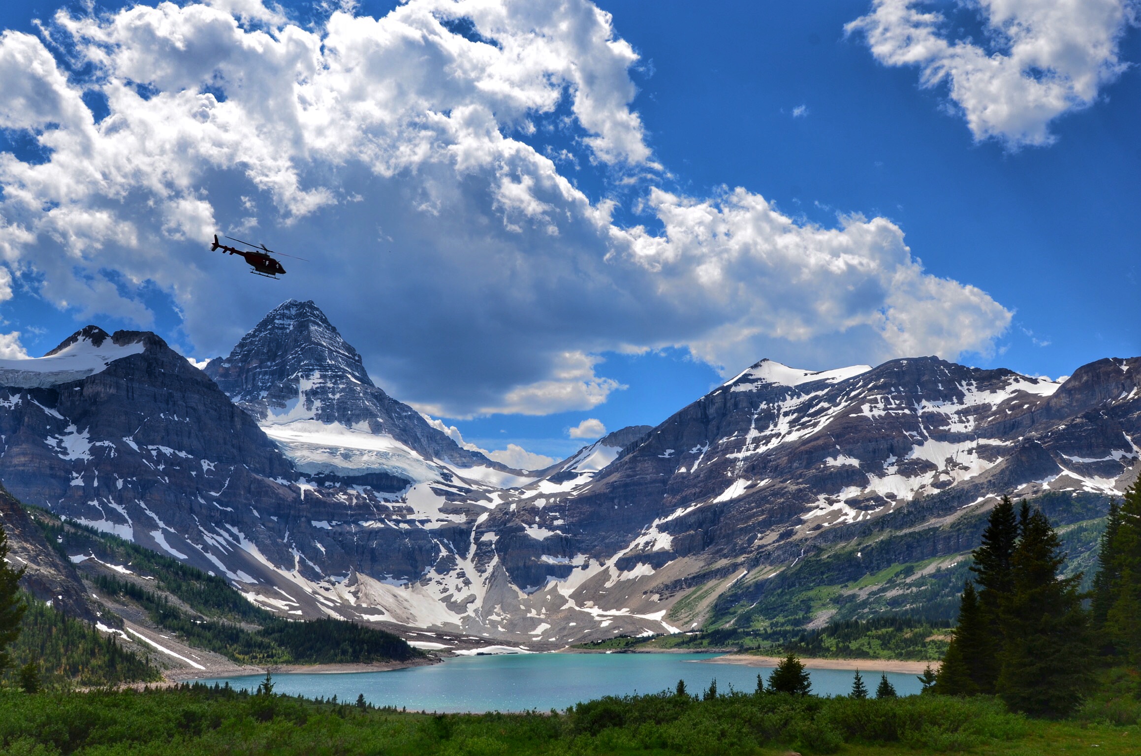 Mount Assiniboine: Sunshine Village to Mount Shark