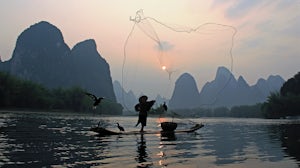 Explore the Li River with Cormorant Fishermen