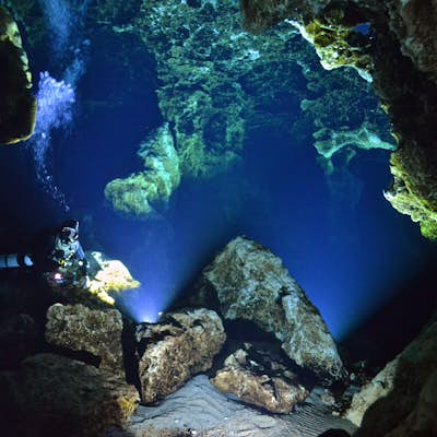 Cave Dive at Ginnie Springs