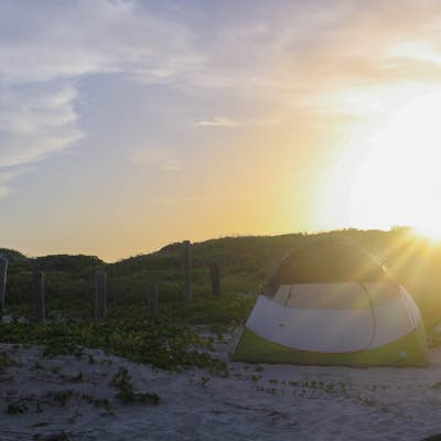 Beach Camp at Mustang Island
