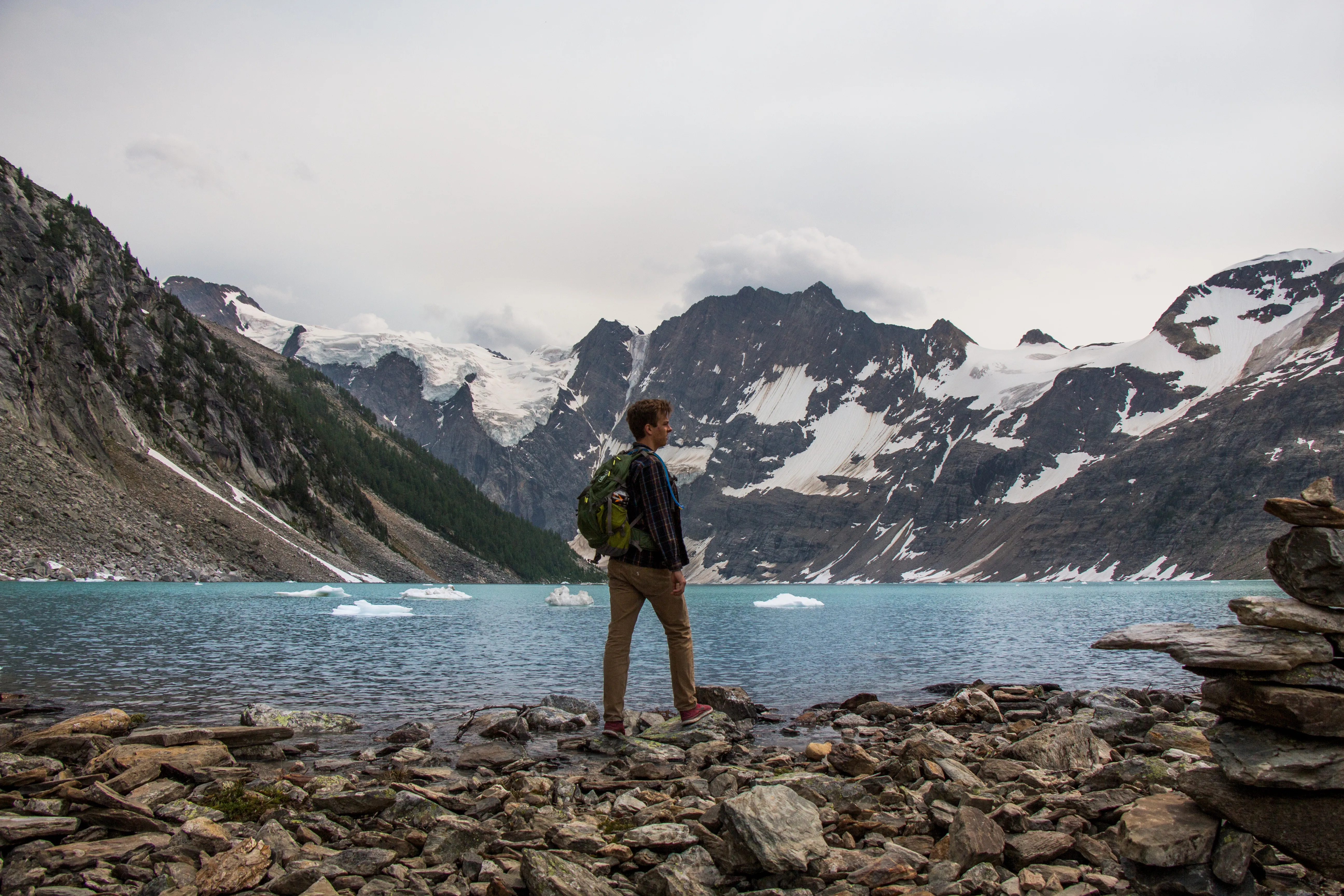 Hike to the Lake of the Hanging Glacier