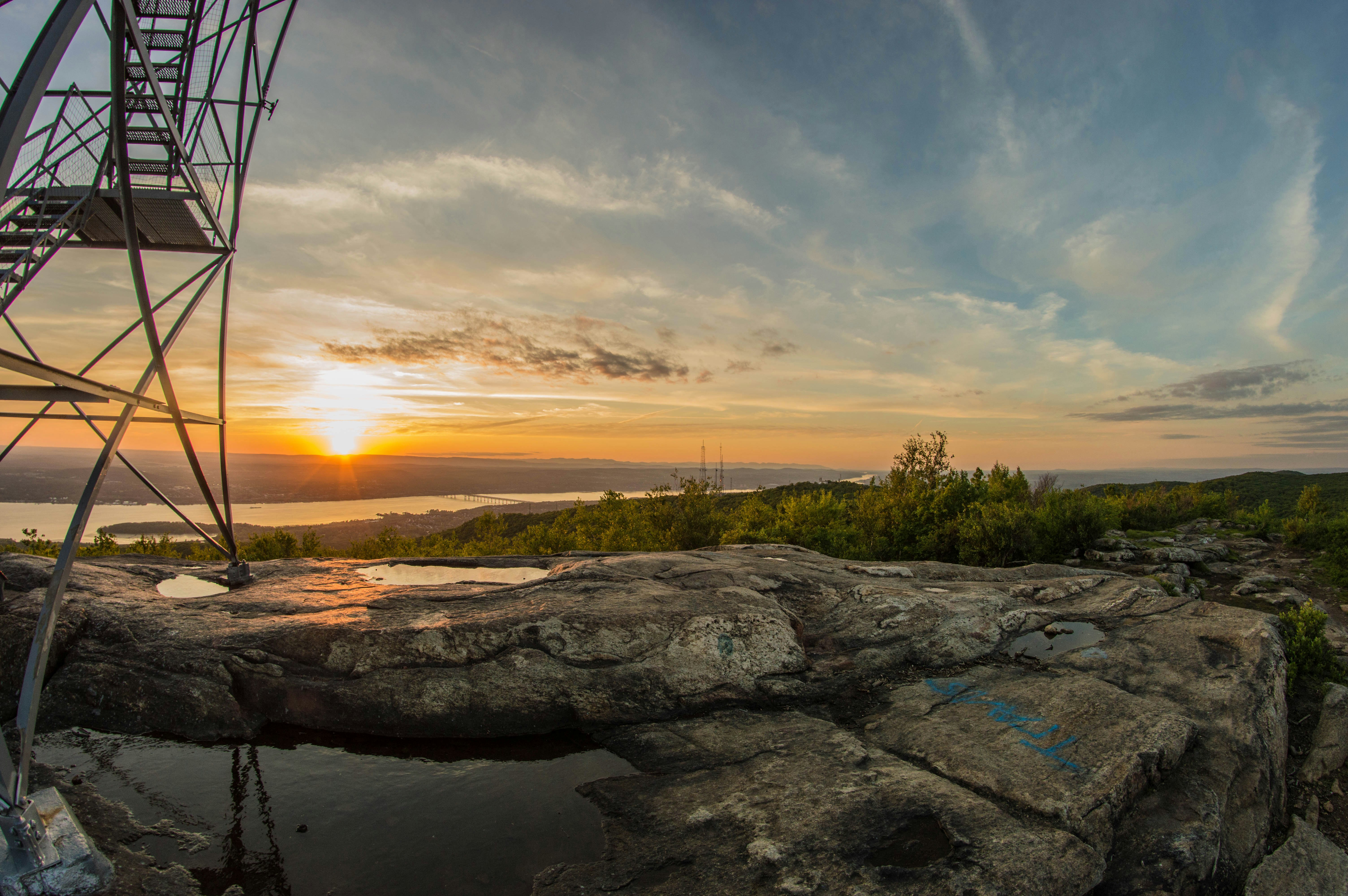 Hike to the Mt. Beacon Fire Tower, Beacon, New York