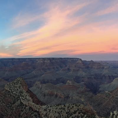 Hike to the Grand Canyon's Sunset Nook 