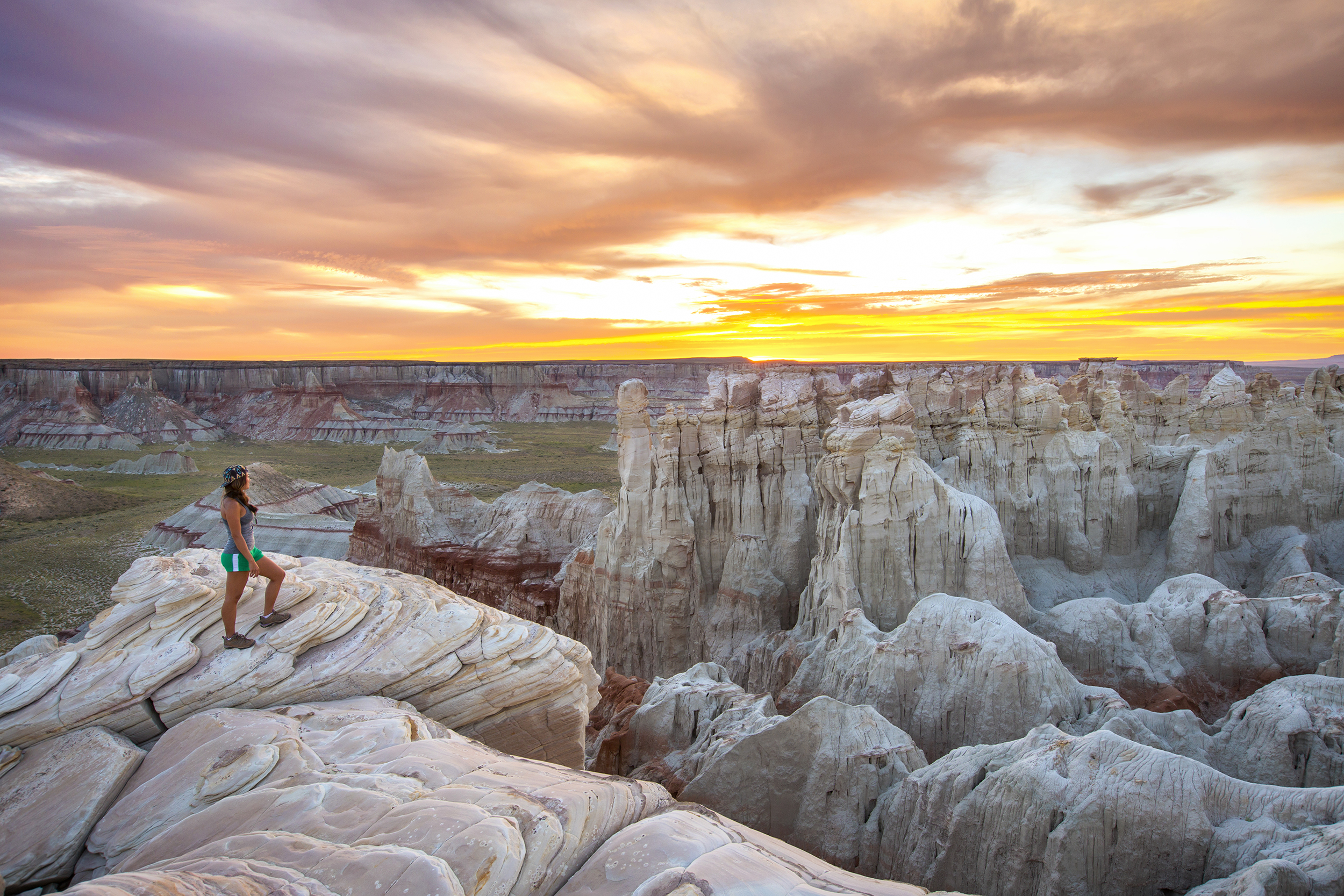 Hike Coal Mine Canyon , Tuba City, Arizona