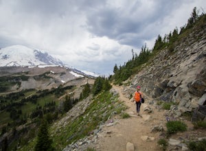 Hike Sunrise Trails at Mount Rainier