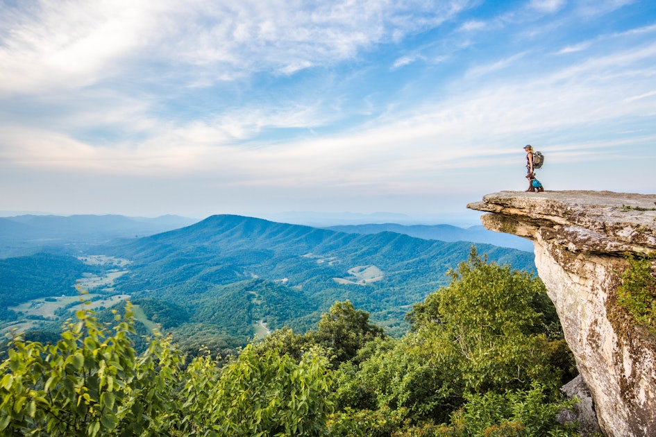 Hike McAfee Knob, Troutville, Virginia