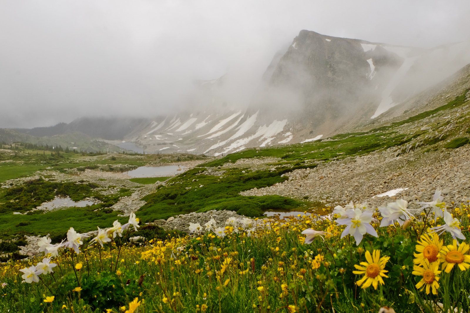 Medicine Bow Peak Summit via Lake Marie Trailhead