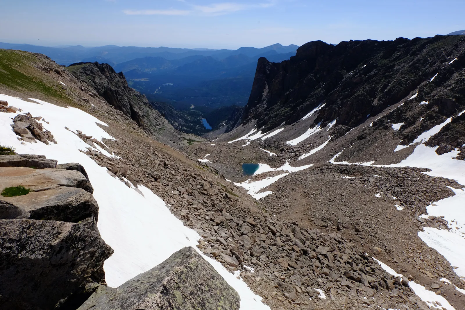 Flattop Mountain and Hallett Peak