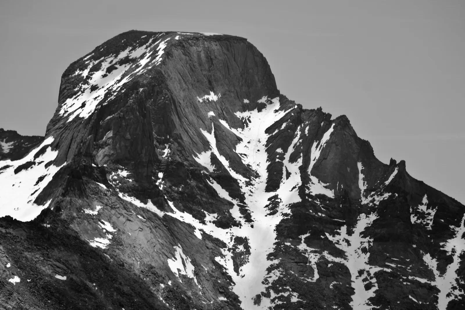 Flattop Mountain and Hallett Peak