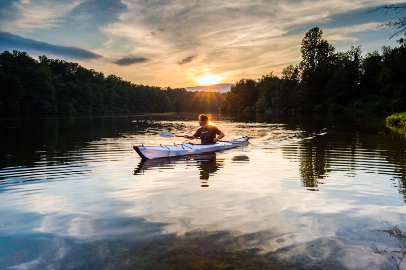Kayak Beaver Creek Lake