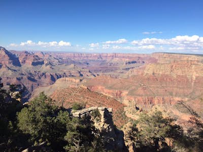 Exploring South Rim of Grand Canyon during Summer